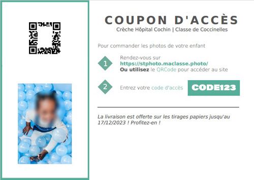 photographie professionnelle en crèche à Paris