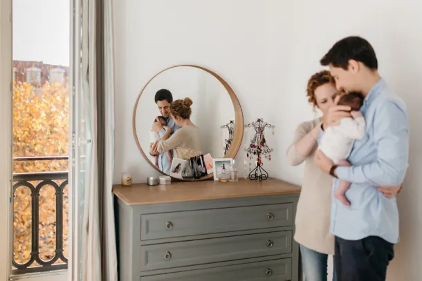 photo de naissance lifestyle à Paris 12